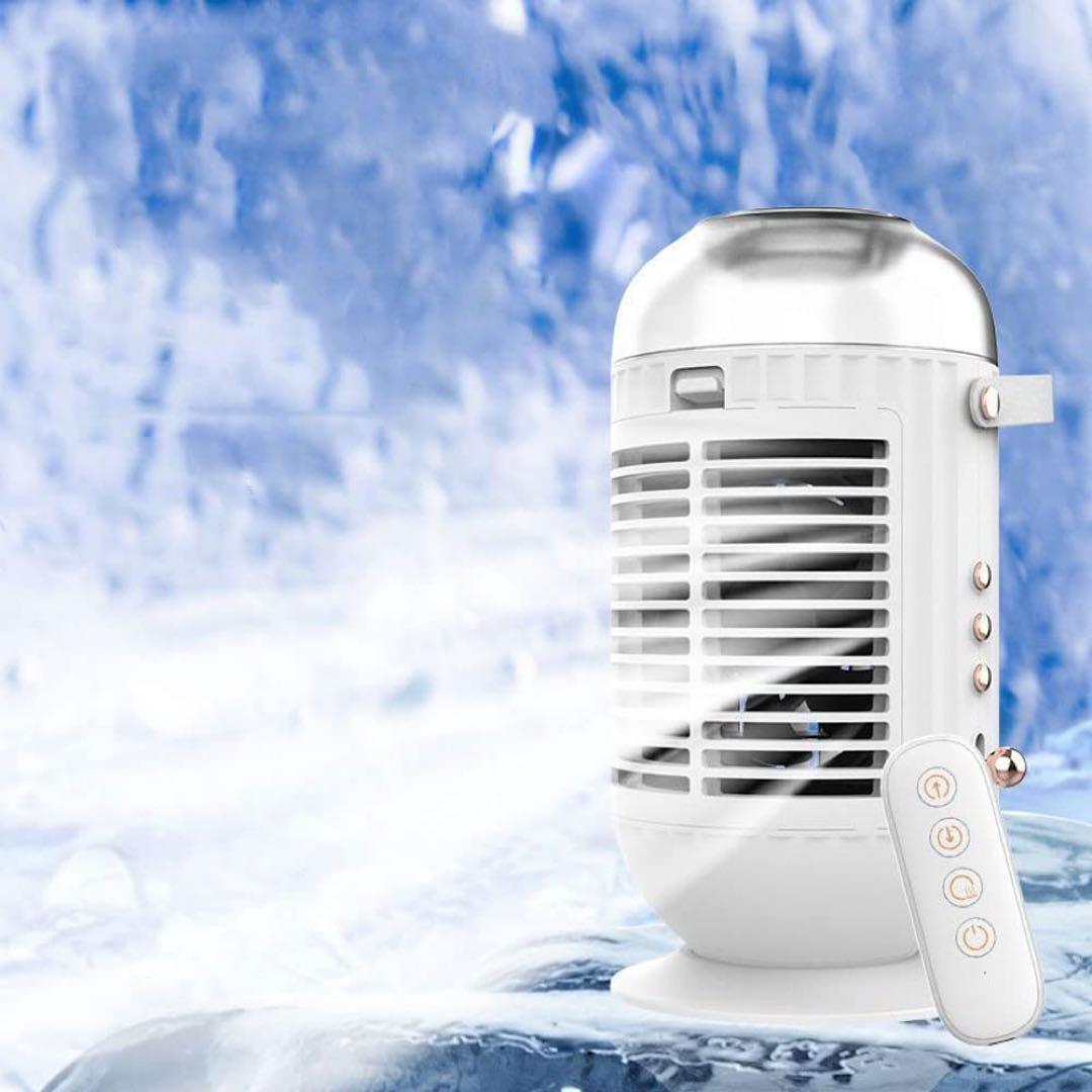 ポータブル エアクーラー パーソナル エアコン ファン小型 デスクトップ