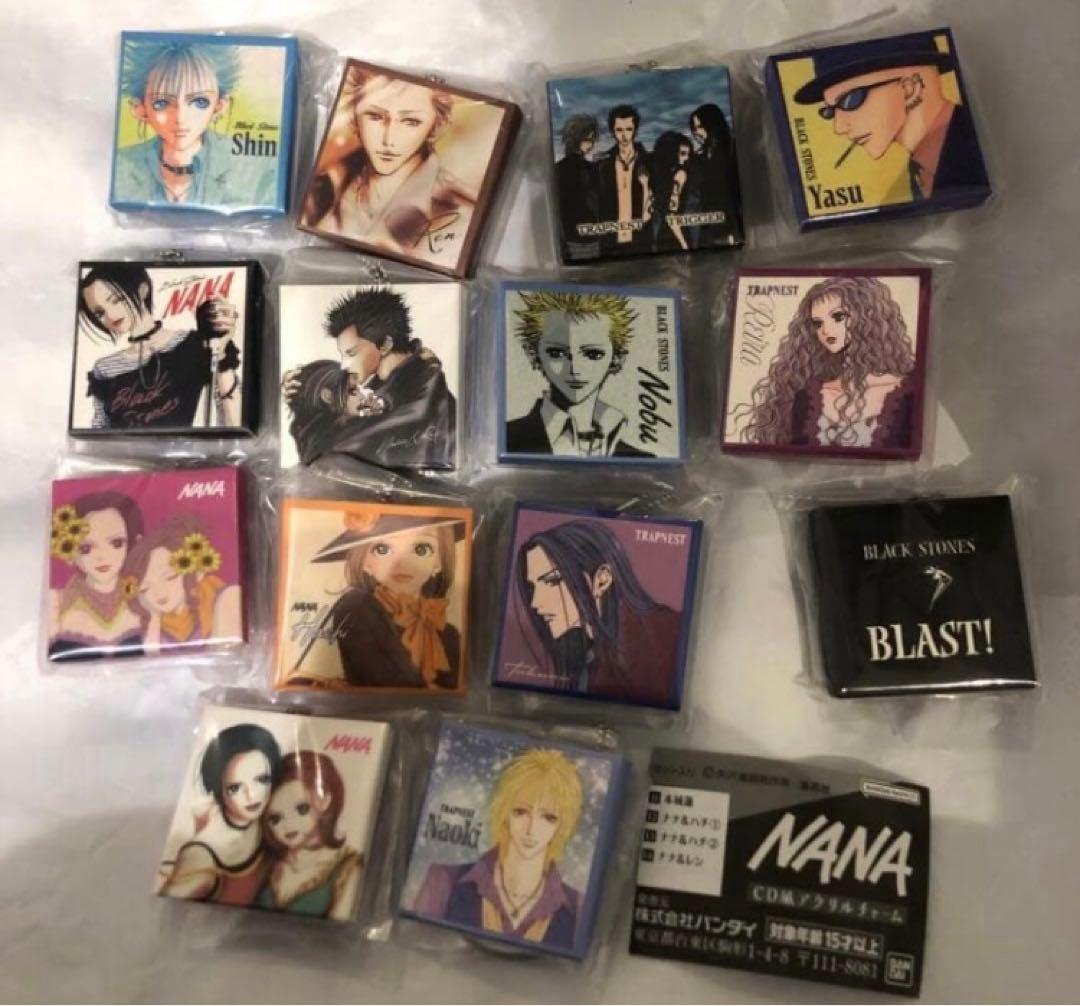 新品未使用 nana ガチャ CD風アクリルチャーム セット コンプ 全14種