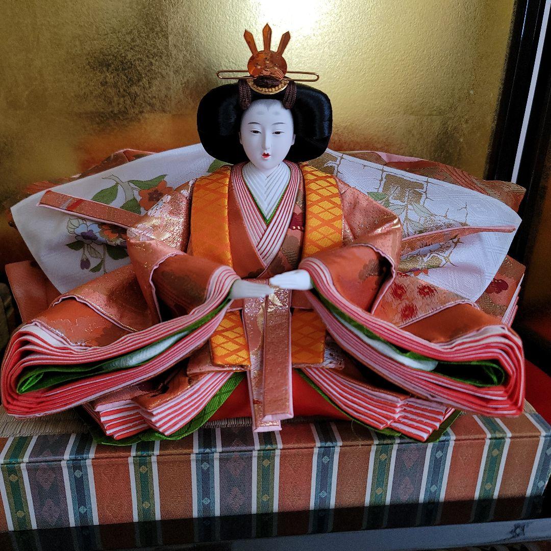 美品 久月雛人形 泰山作十番親王飾り(人形 親王台)