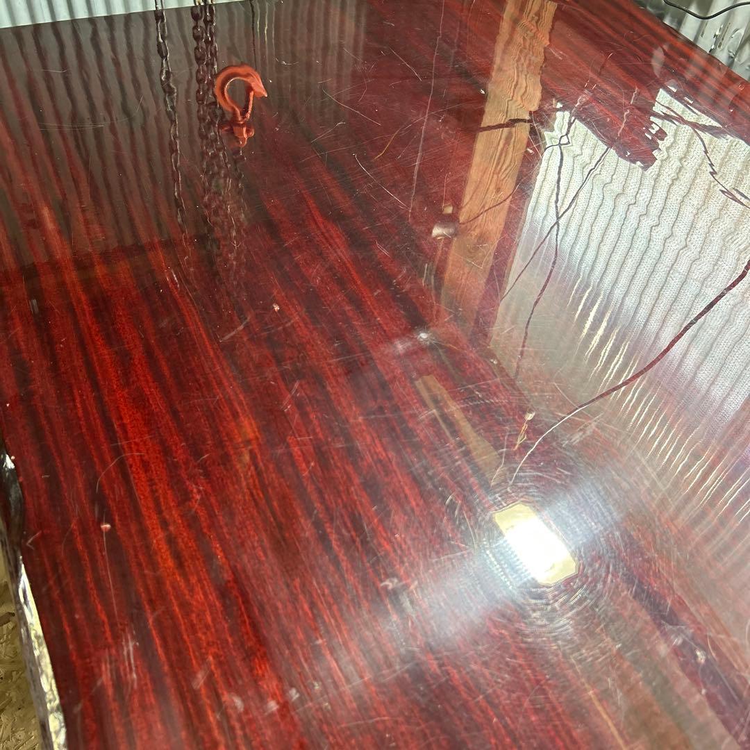 [超希少] 一枚板の小葉紫檀のテーブル