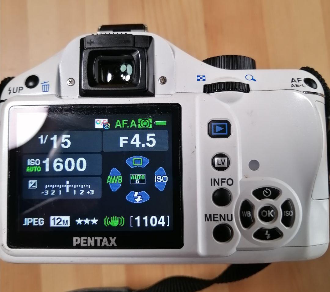 PENTAX K-X 　ホワイト