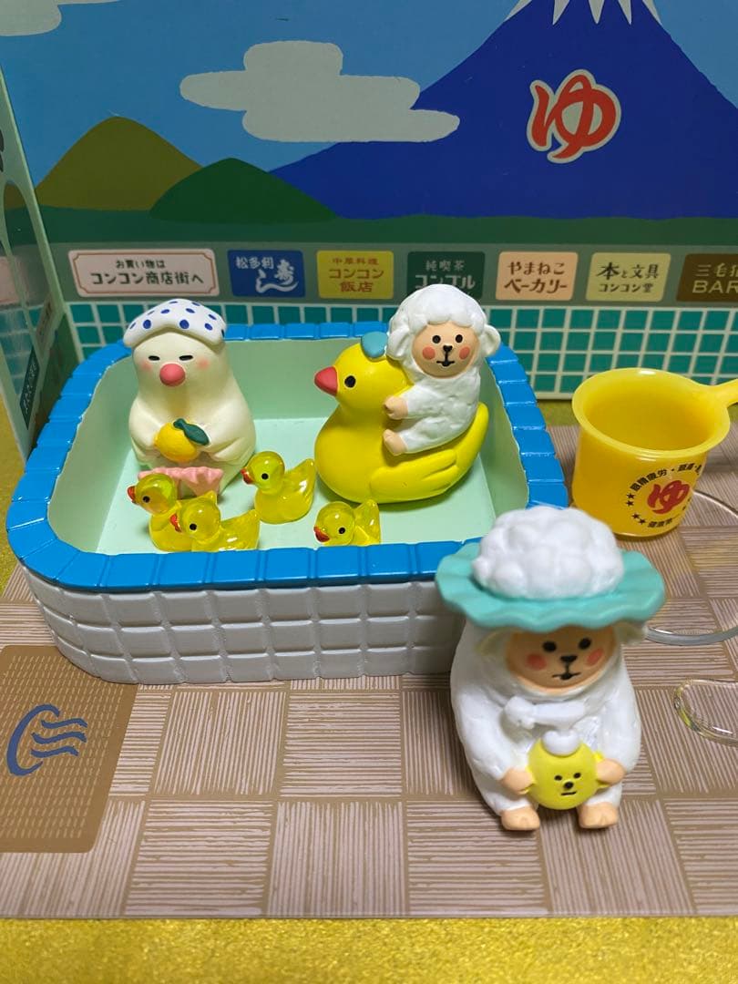 レア！デコレ　コンコンブル decole concombre 銭湯セット