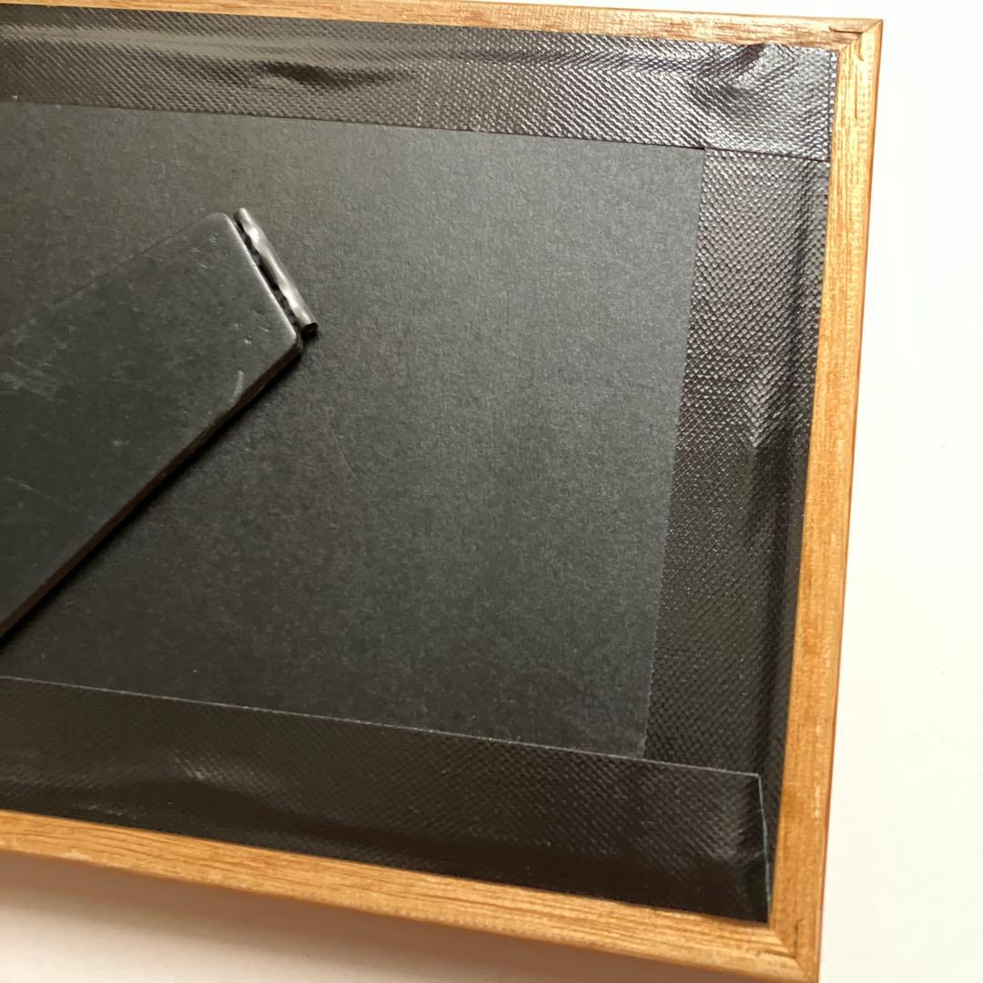 惲寿平 うん じゅへい 牡丹図 金箔絵付け 複製 木製額付き 箱あり 美品