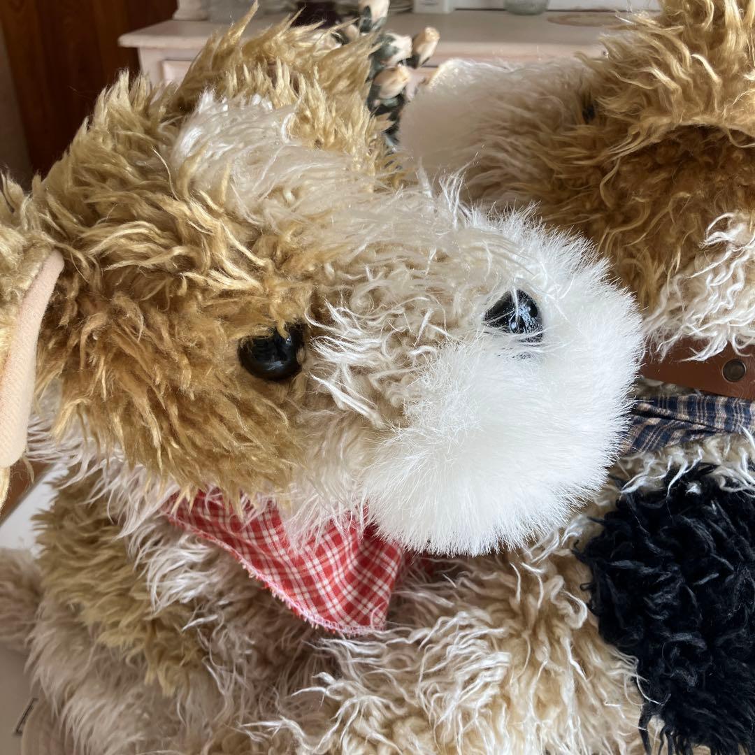 犬　ヨークシャテリア　2匹セット ぬいぐるみペア