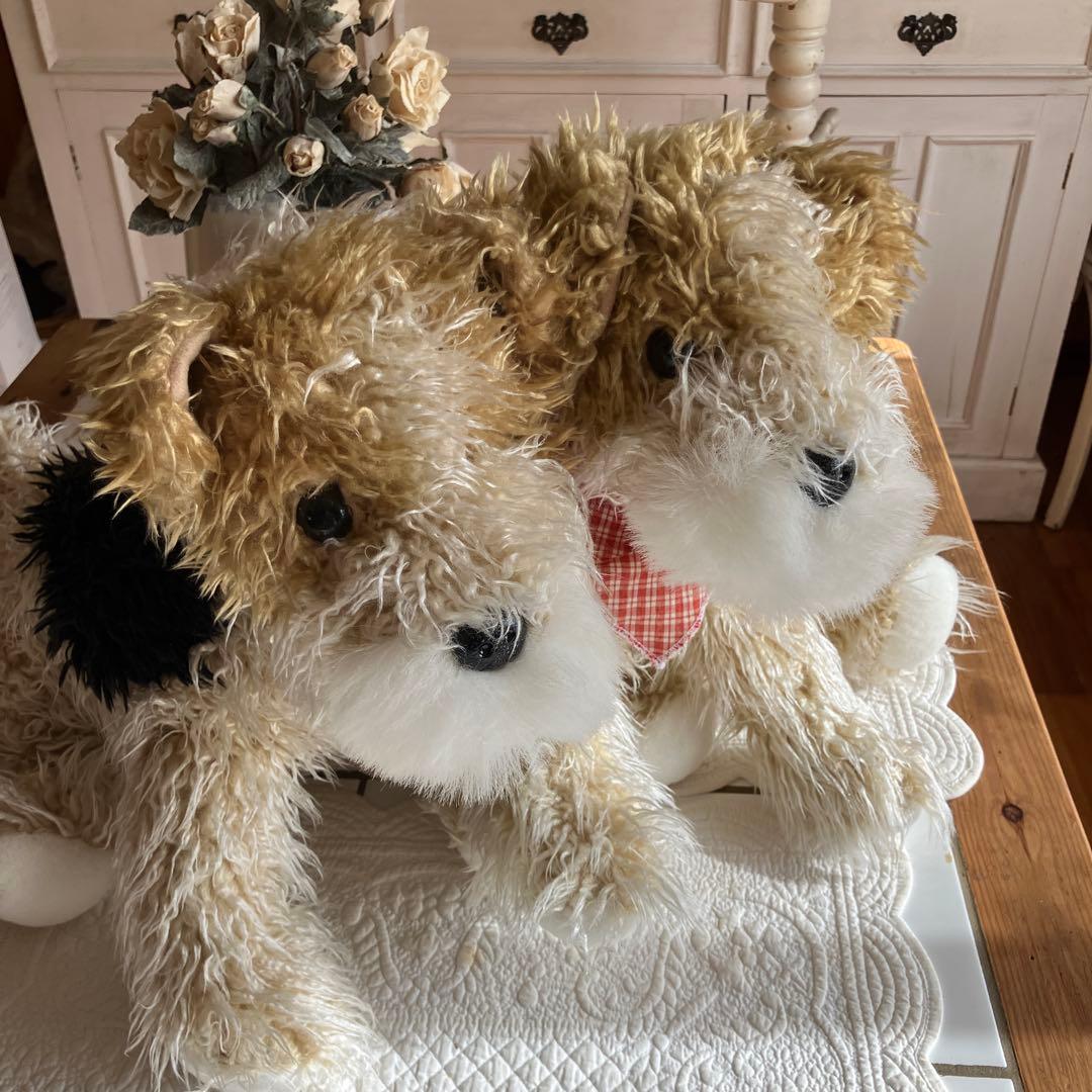 犬　ヨークシャテリア　2匹セット ぬいぐるみペア