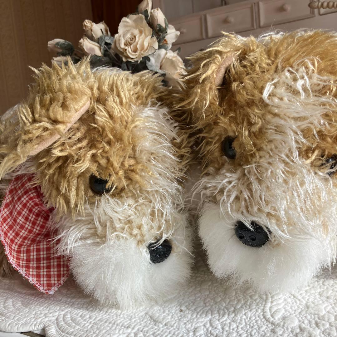 犬　ヨークシャテリア　2匹セット ぬいぐるみペア