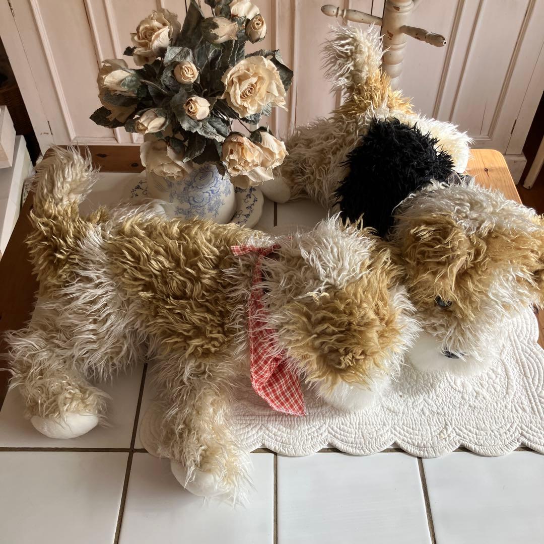 犬　ヨークシャテリア　2匹セット ぬいぐるみペア