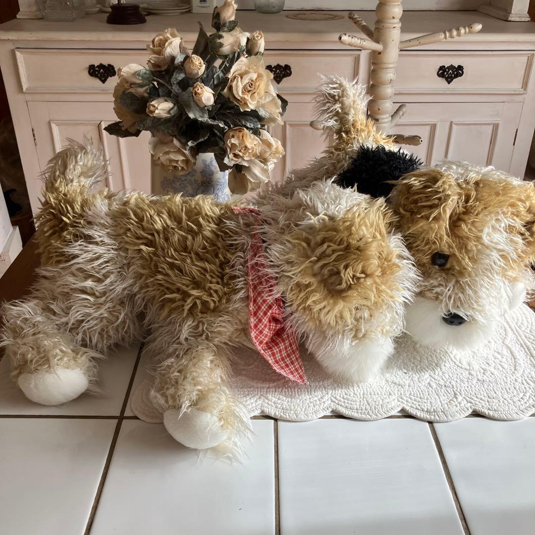 犬　ヨークシャテリア　2匹セット ぬいぐるみペア