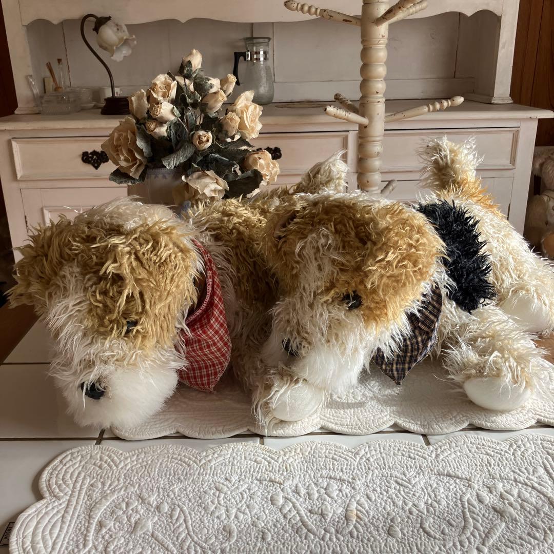 犬　ヨークシャテリア　2匹セット ぬいぐるみペア