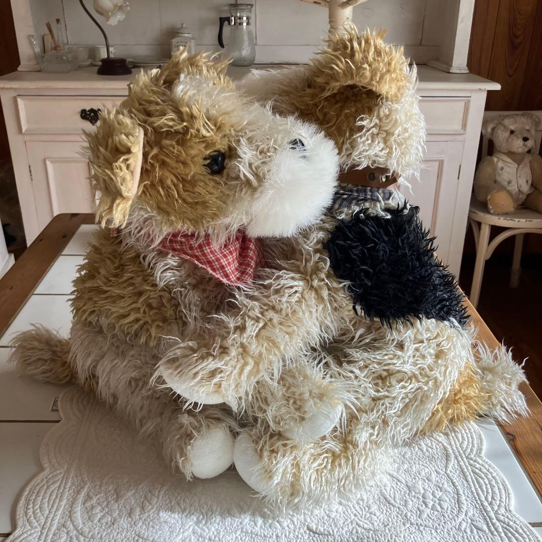 犬　ヨークシャテリア　2匹セット ぬいぐるみペア