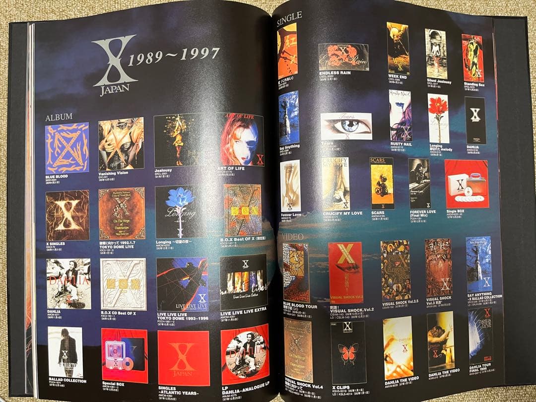 X JAPAN【FILM GIG～X JAPANの軌跡～】パンフレット2冊セット