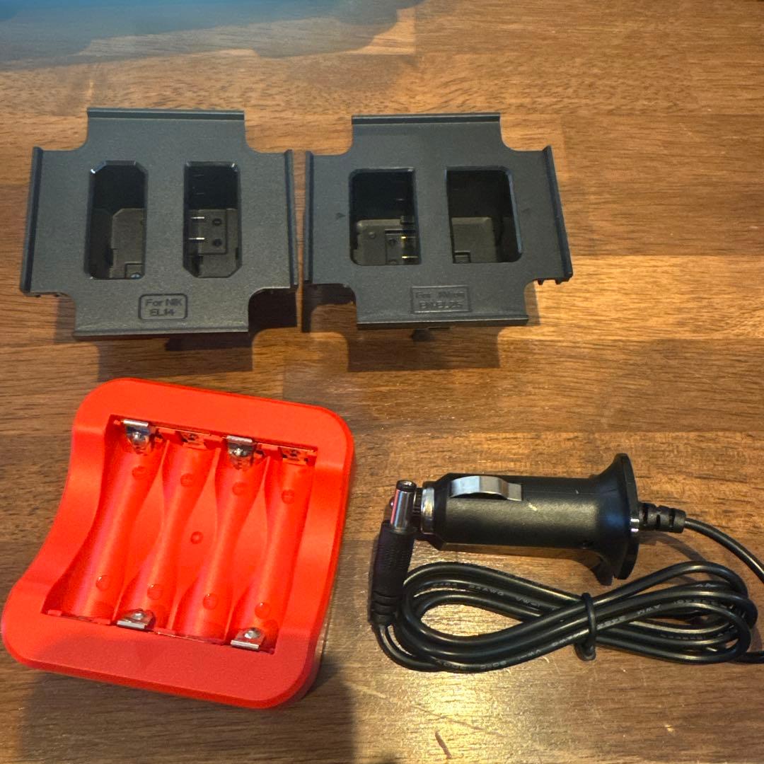 マンフロット　PROCUBE Nikon用　バッテリーチャージャー　付属品付