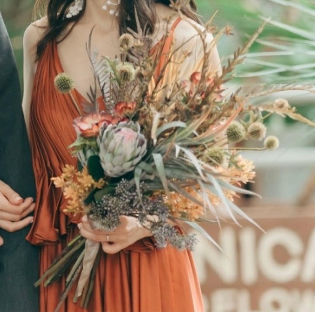 【価格変更】ハンドメイド　ブーケ＆ブートニア