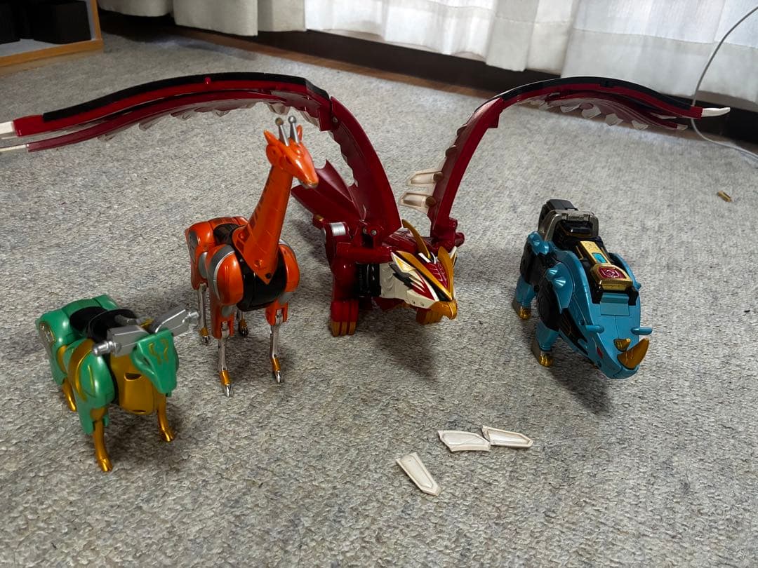 ガオイカロス ジャンク品 説明書無し 箱無し ガオレンジャー