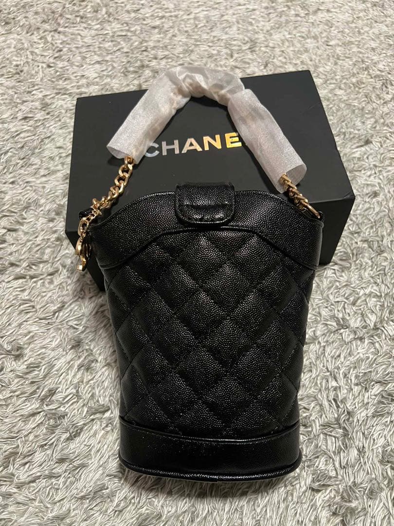 CHANEL シャネル　ブラック ノベルティ　ショルダーバッグ