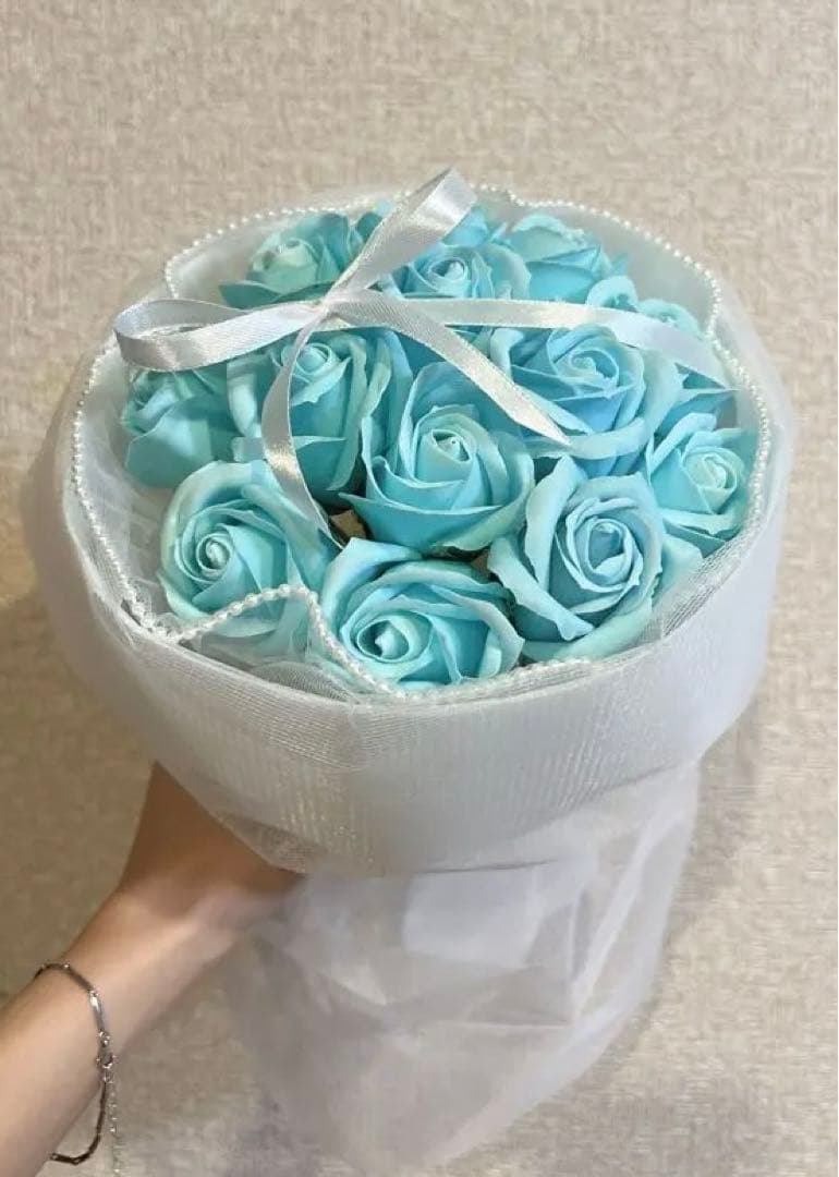 ソープフラワー薔薇 お誕生日 ・記念日 プレゼント 花束