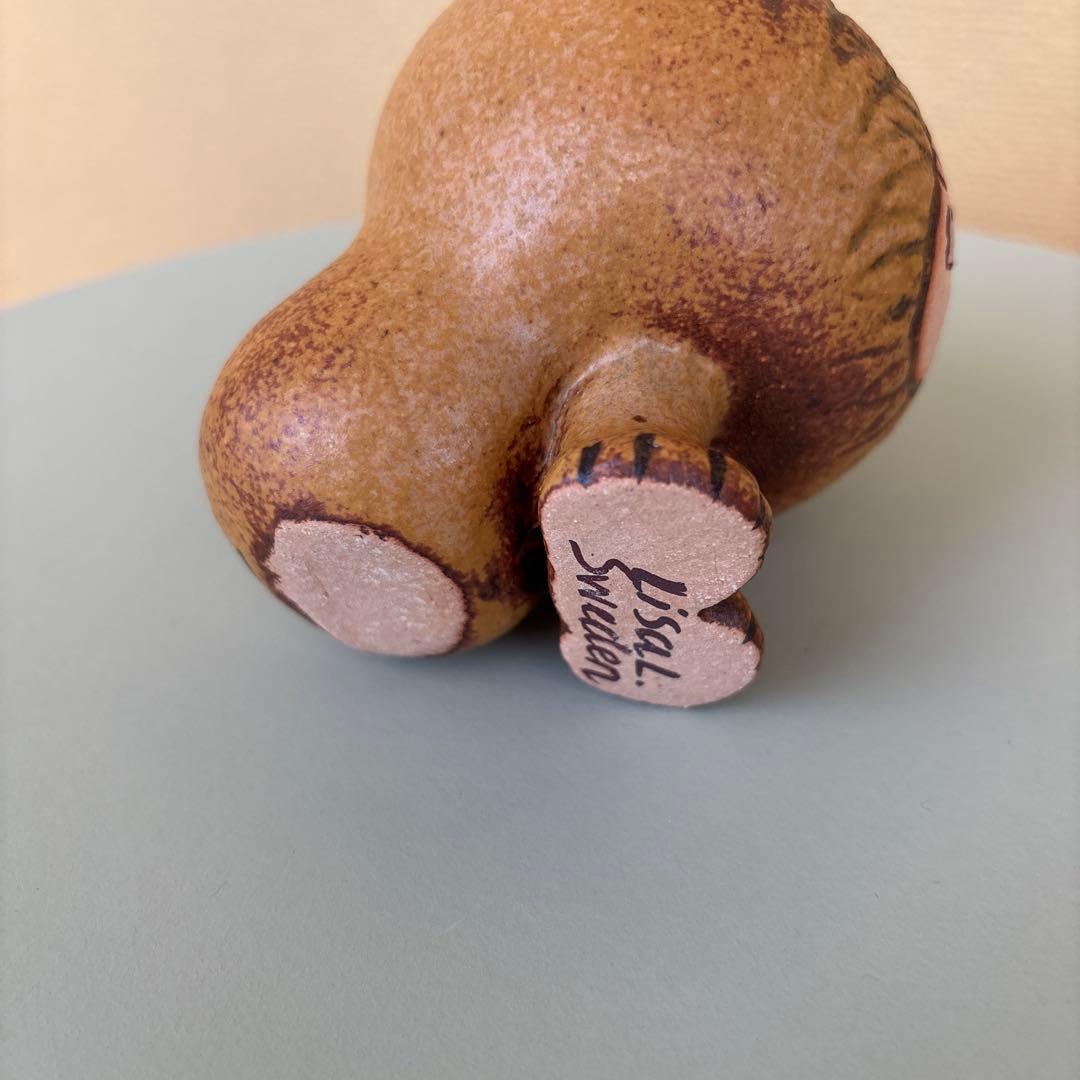 【美品】Lisa Larson リサラーソン ライオン 大 中小セット 置物