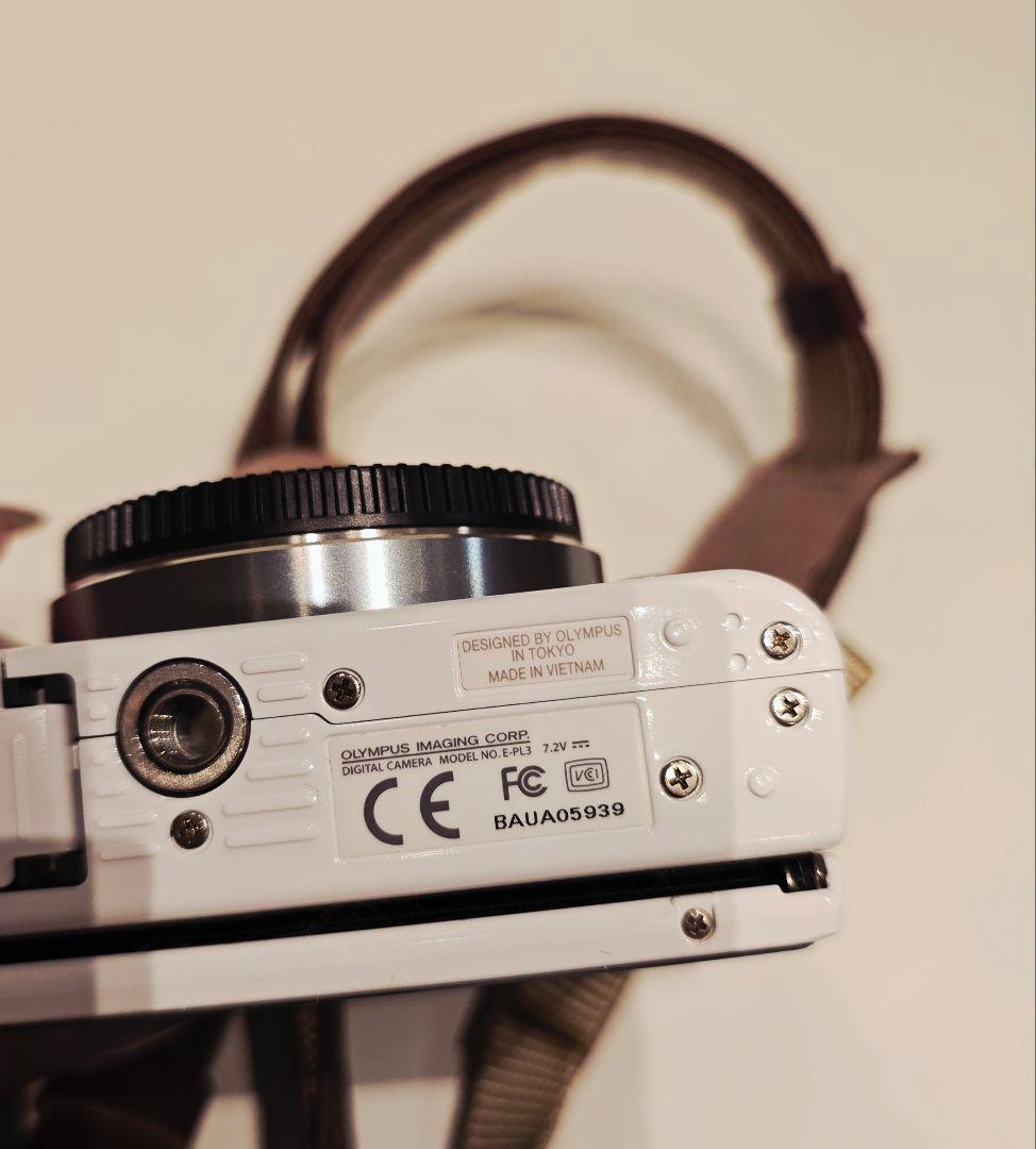 OLYMPUS PEN Lite E-PL3 ダブルズームキット ホワイト