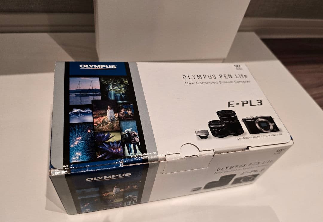 OLYMPUS PEN Lite E-PL3 ダブルズームキット ホワイト