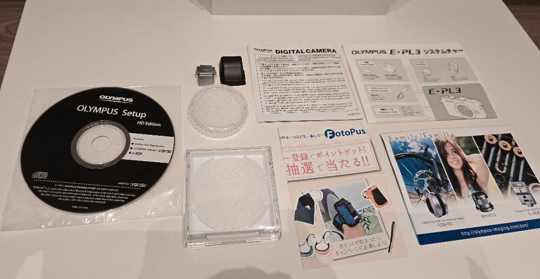 OLYMPUS PEN Lite E-PL3 ダブルズームキット ホワイト