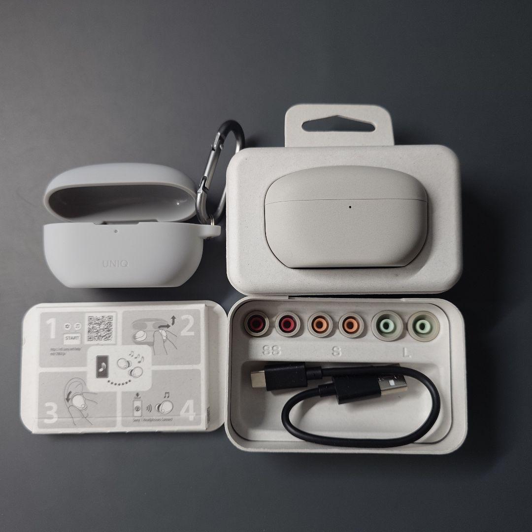 SONY WF-1000XM5 ワイヤレスイヤホン ホワイト