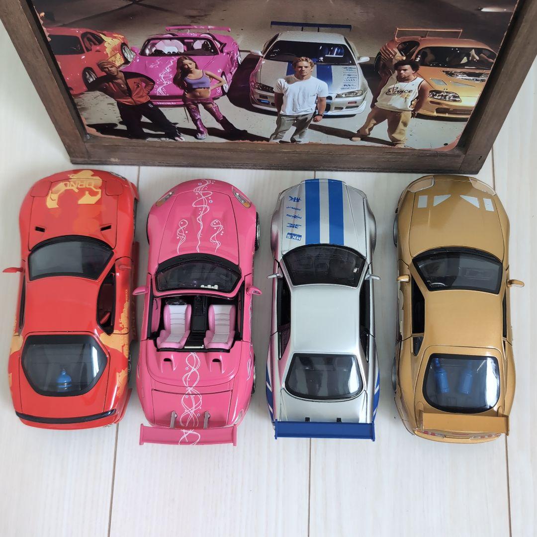 ワイルドスピード2　4台セット　JADA TOYS