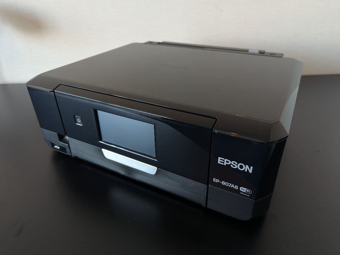 【動作確認済】EPSON EP-807AB インクジェット複合機 プリンター