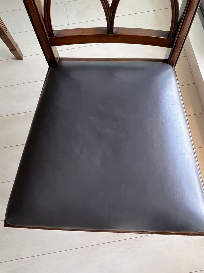 クラシック木製パソコンデスク 引き出し多数