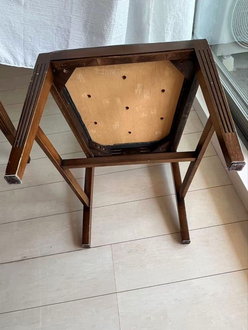 クラシック木製パソコンデスク 引き出し多数