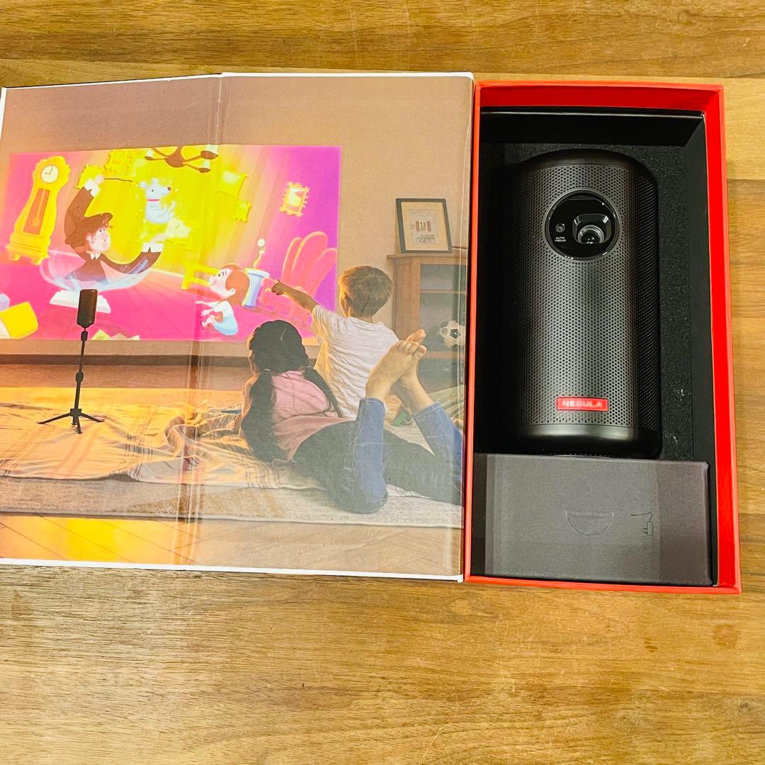 美品 Nebula Capsule II 純正スタンド付プロジェクターAnker