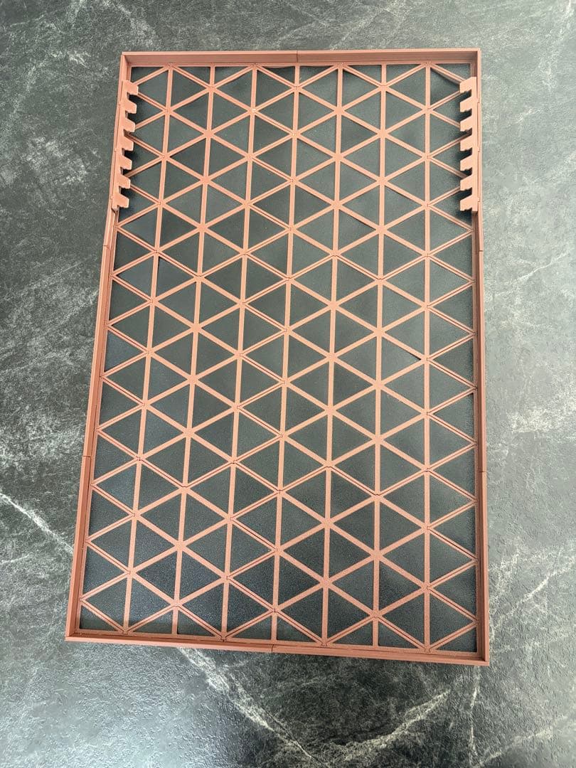 ウォールアート 3Dプリンター作品　組子