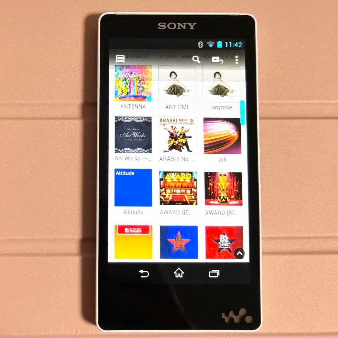 【超美品】SONY ウォークマン　NW-F885 16GB しろ　5041