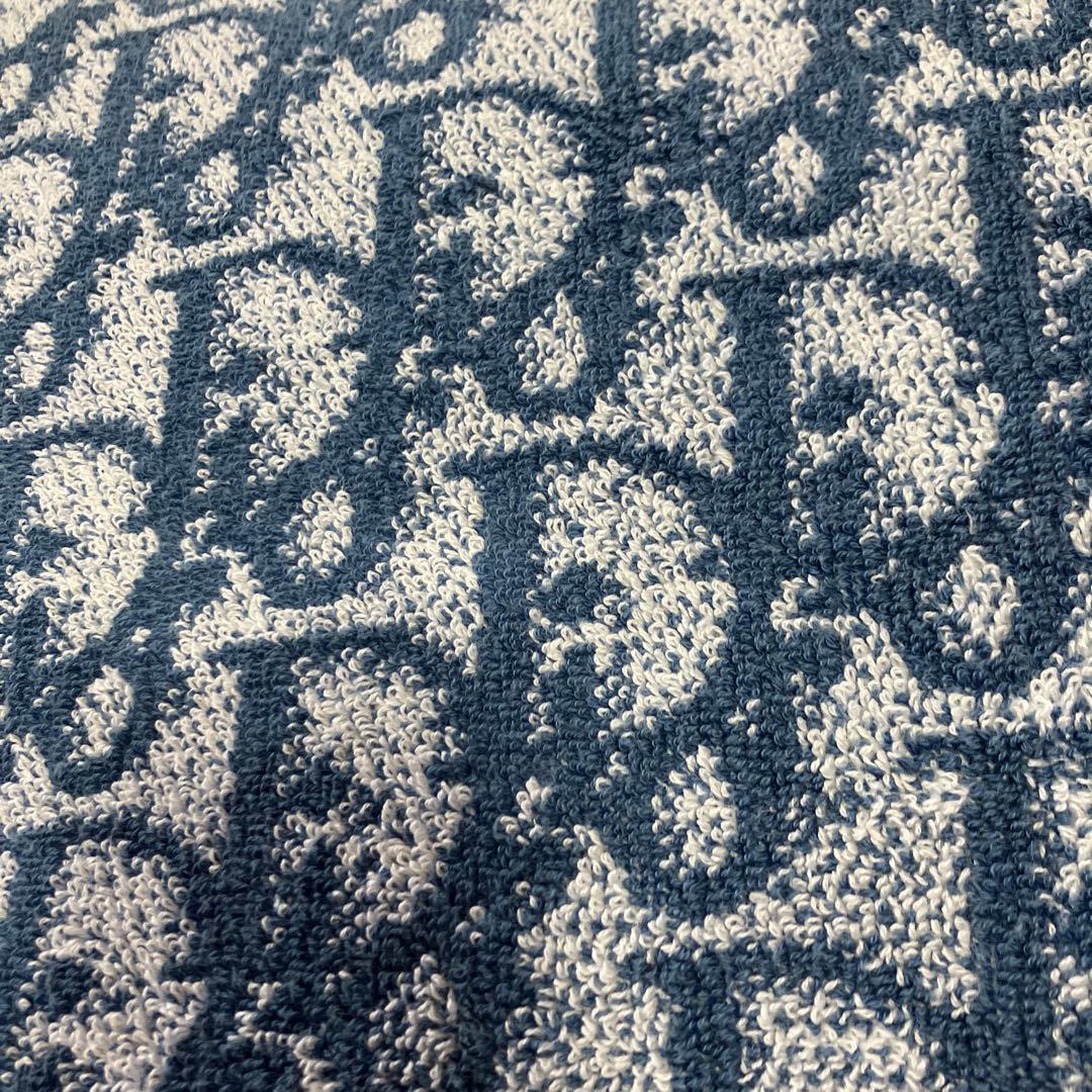 Diorクリスチャンディオール クッションカバートロッター柄ネイビー レア