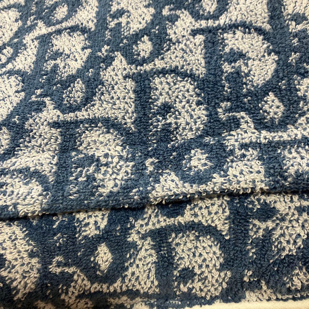 Diorクリスチャンディオール クッションカバートロッター柄ネイビー レア