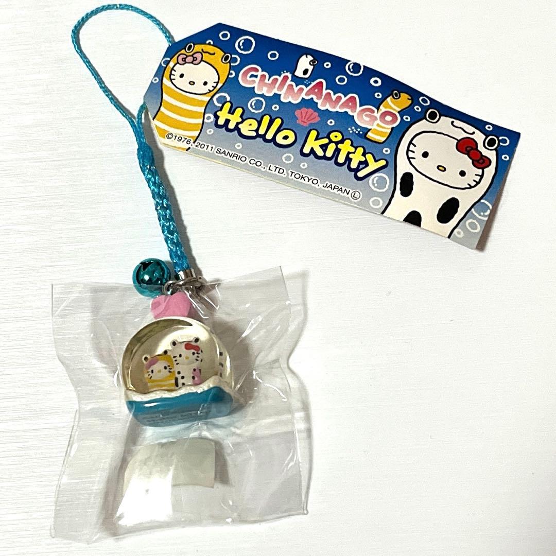 ちんあなご❤キティ 根付 ストラップ 水族館 激レア 限定 コラボ ご当地