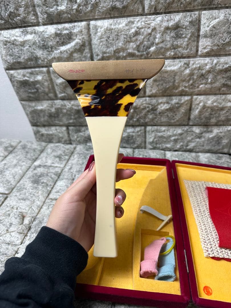 バチ　梅梅花　三味線　楽器　三味線バチ