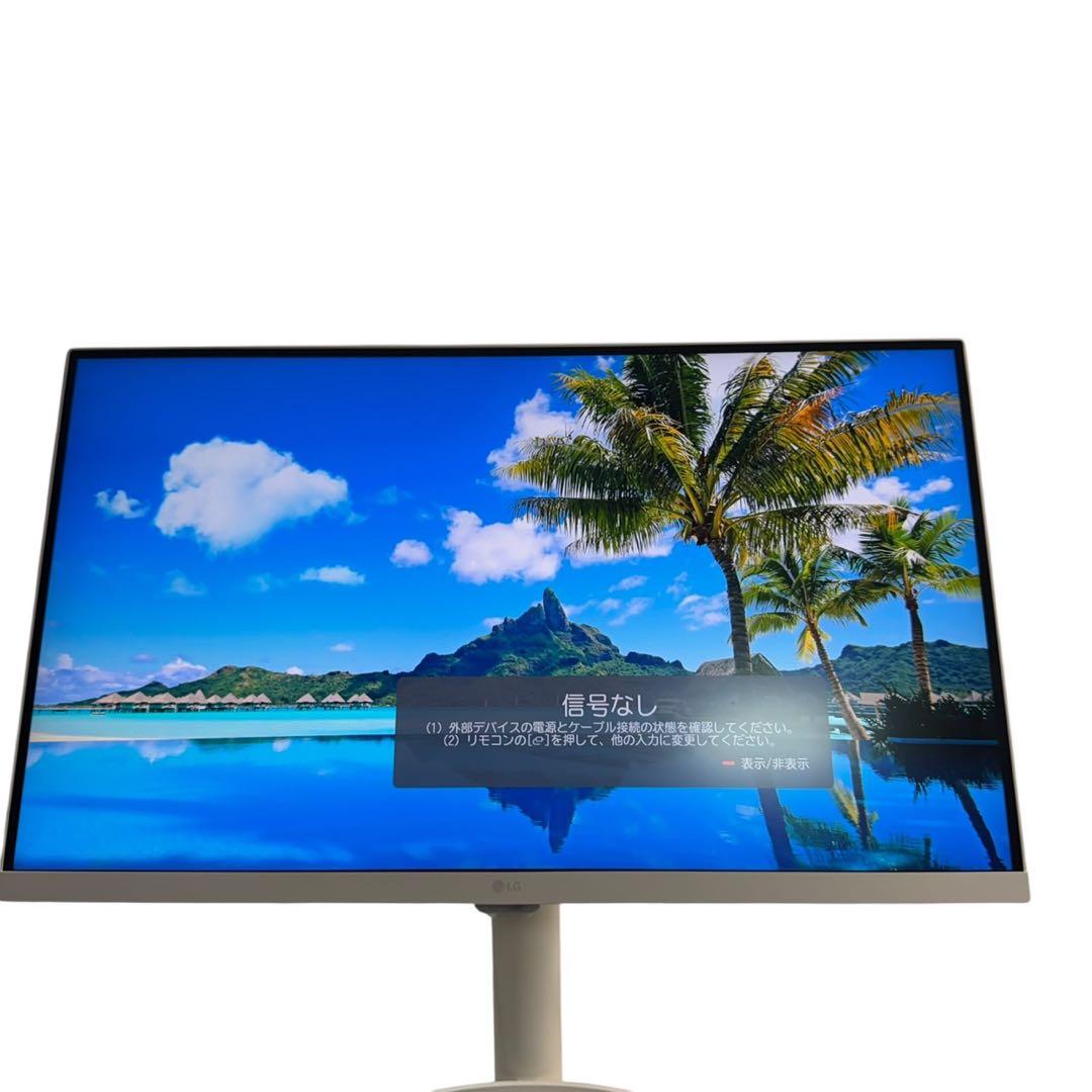 LG スマートモニター 27SR75U-W 2024年製
