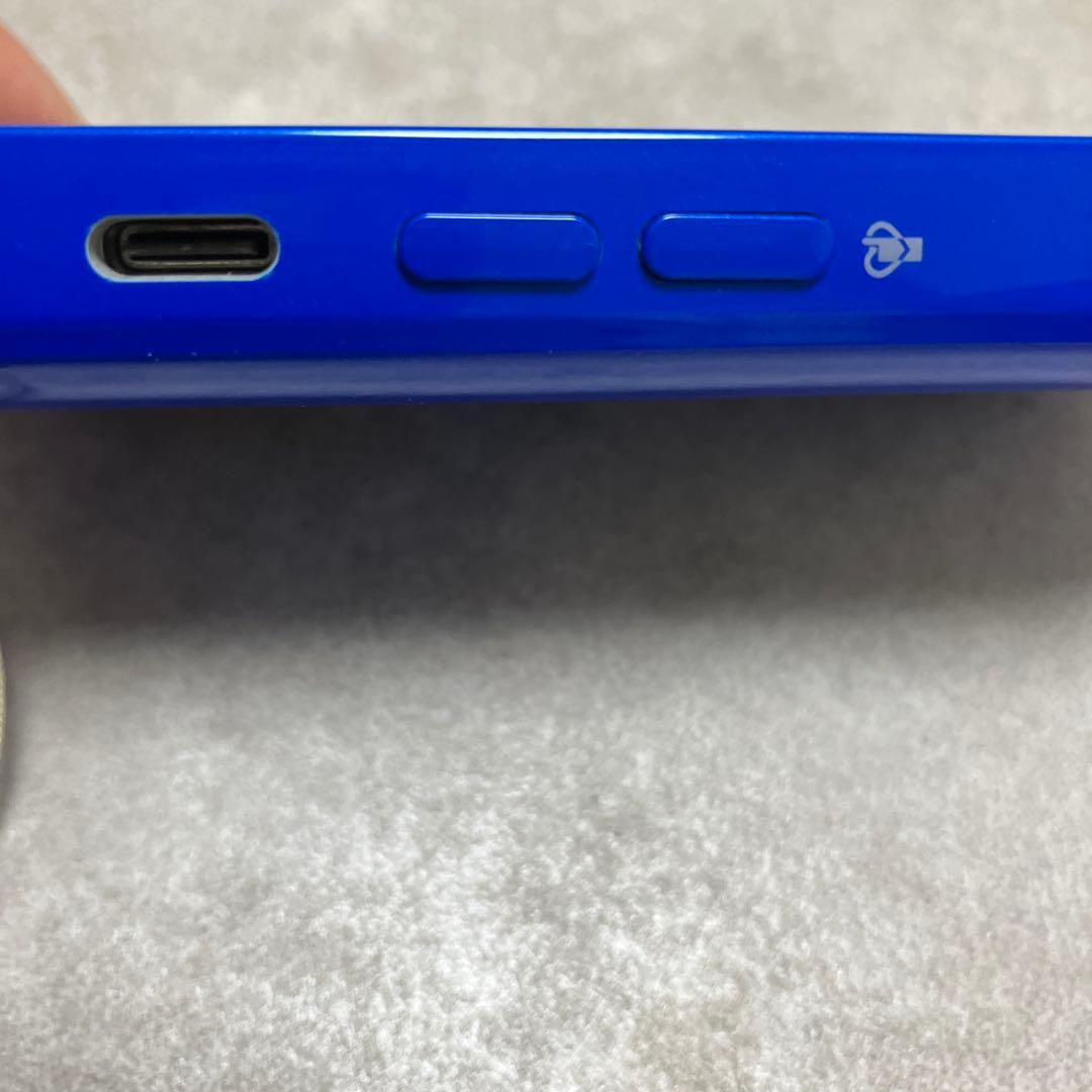 キッズフォン3 本体　ソフトバンク　青　キッズ携帯　箱　説明書　ケース