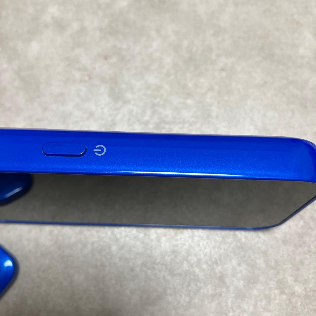 キッズフォン3 本体　ソフトバンク　青　キッズ携帯　箱　説明書　ケース