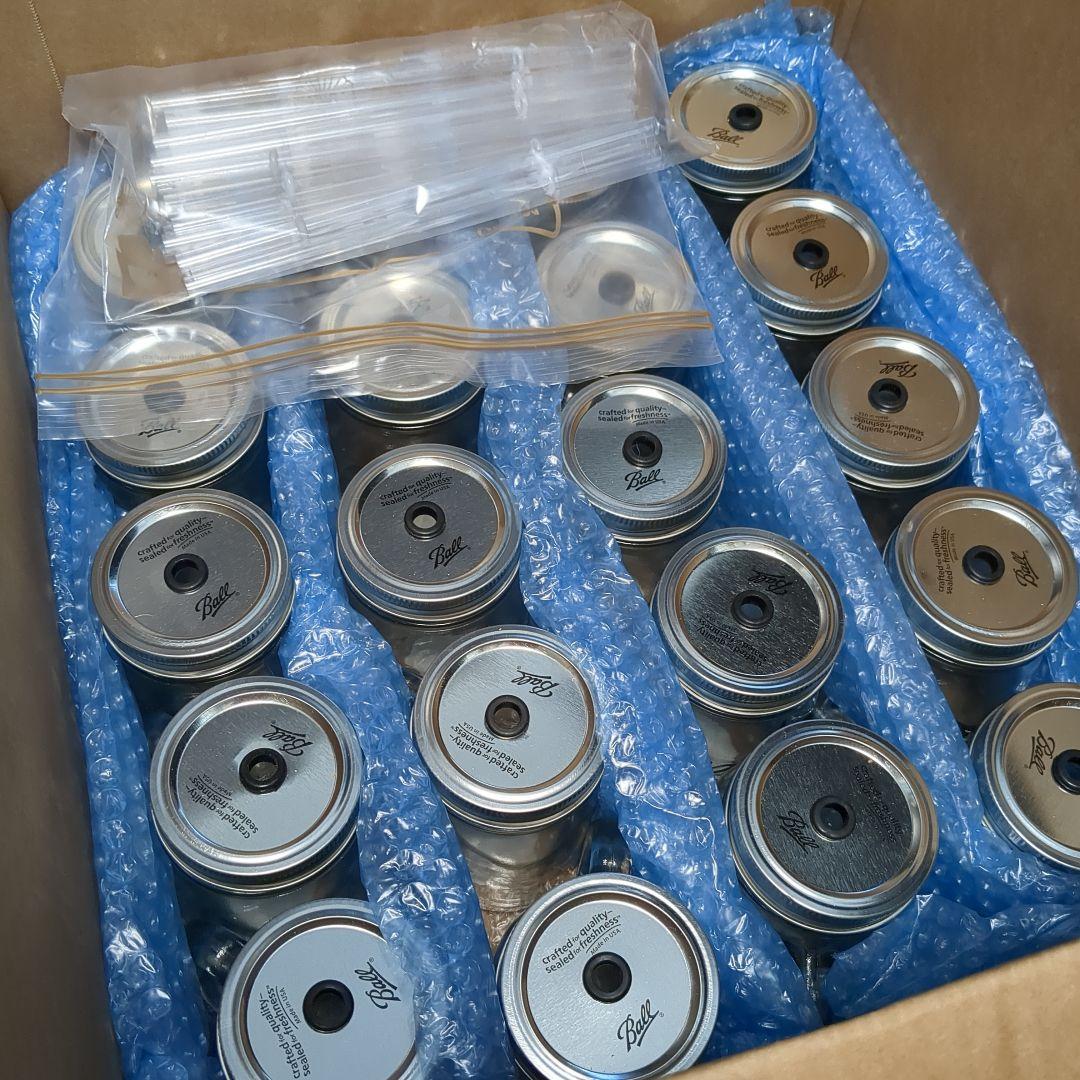 【正規品】Ball ハンドル付きメイソンジャー　20個