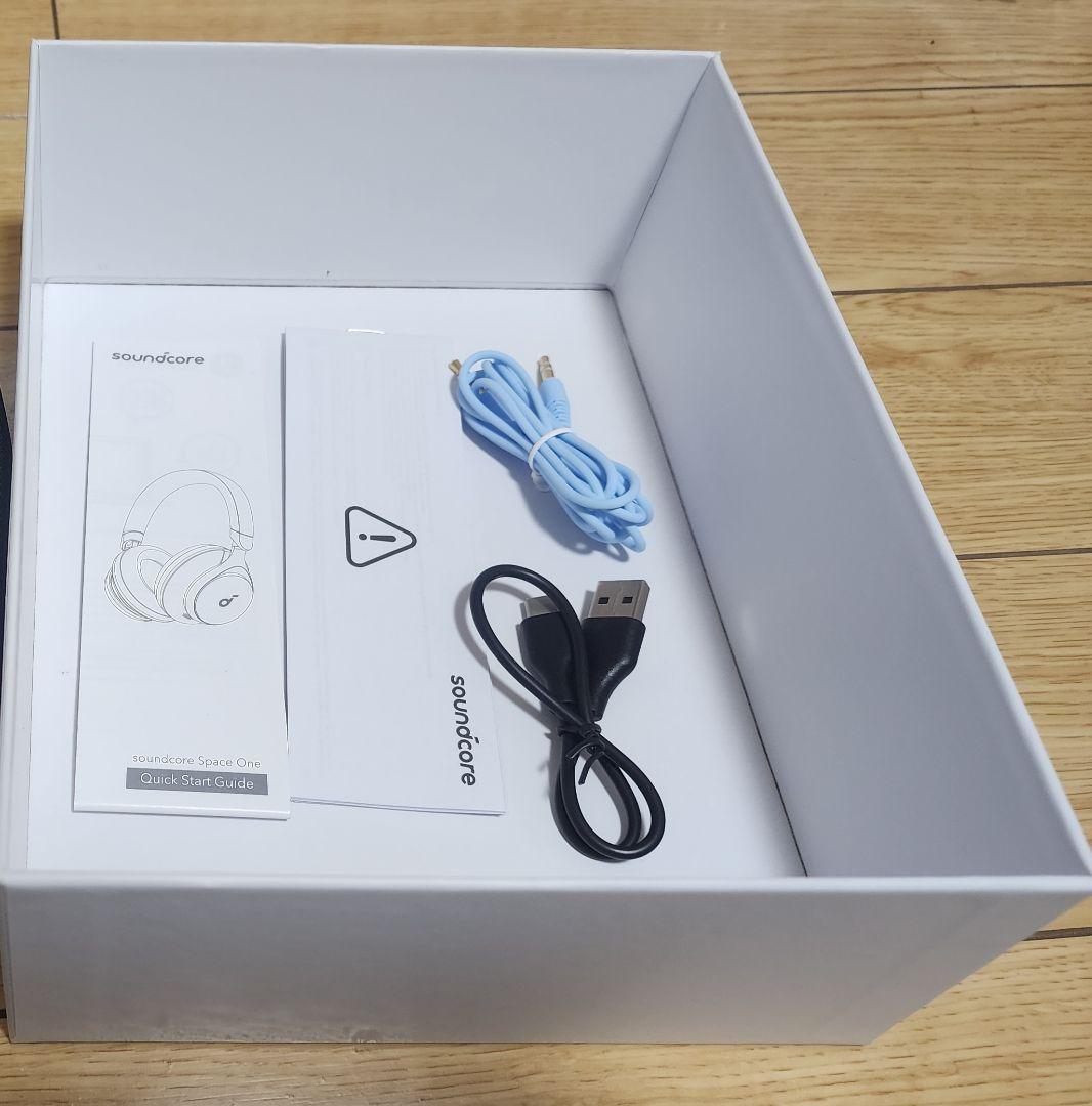 ANKER soundcore Space One ワイヤレスヘッドホン ブルー