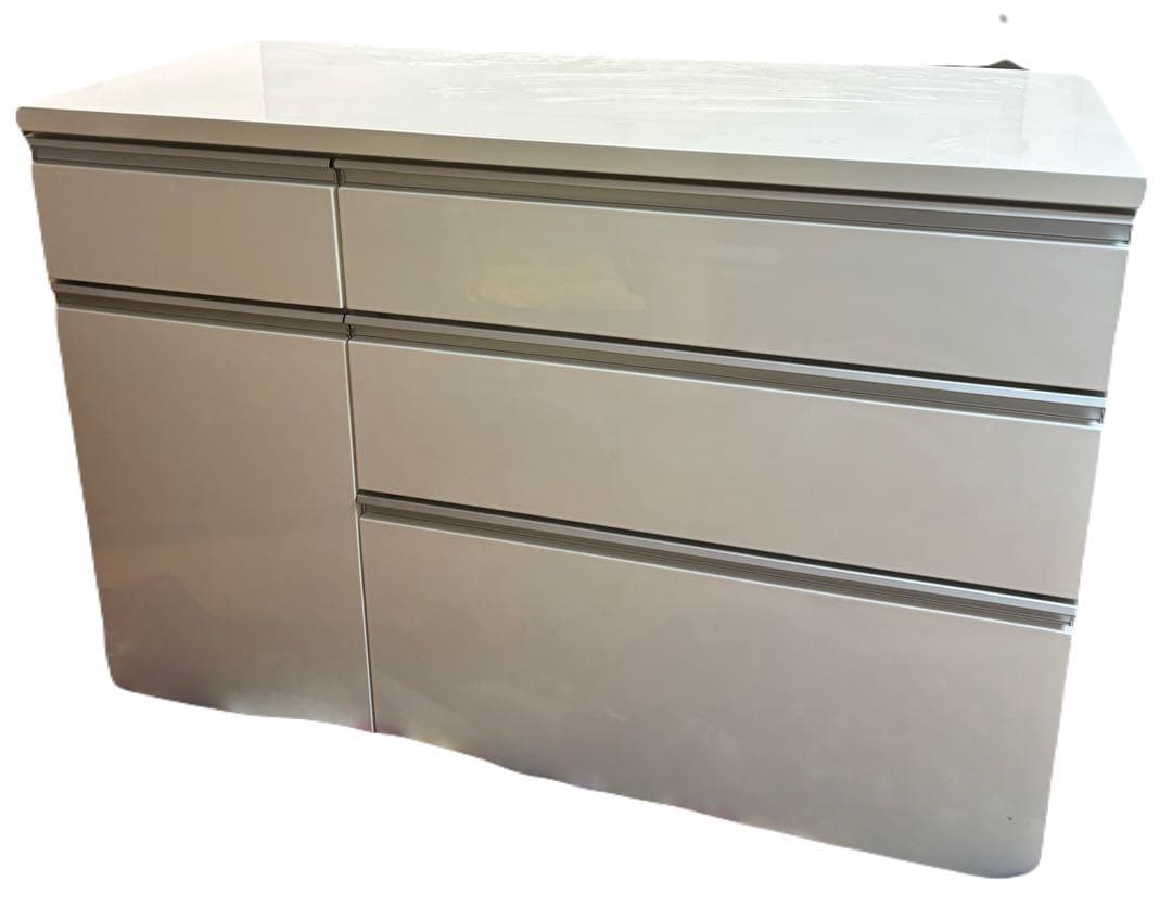 ニトリ　キッチンカウンター(キュリー2 120CT WH)