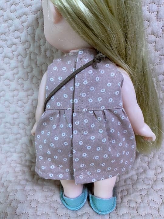 ハンドメイド　ソランちゃん　バッグ　ポシェット　ミントグリーン