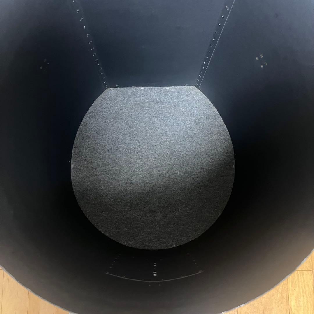 桶胴太鼓　牛皮　1尺8寸　浅野太鼓　中古　特注ファイバーケース付き