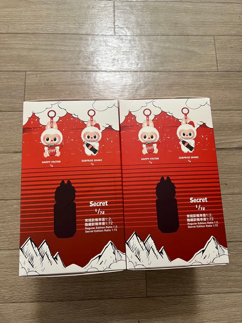 POPMART THE MONSTERS LABUBU COCACOLA 10箱