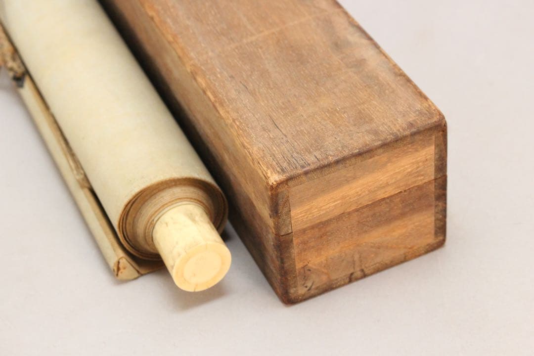 No5275 掛軸　在銘　秀芳　白牡丹図　絹本着色　合箱　花鳥　古美術　送料無料