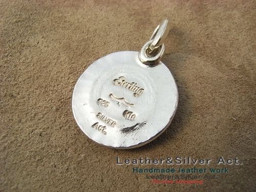 イーグル　ゴールド　ペンダントトップ　ネックレス　ハンドメイド　シルバー925