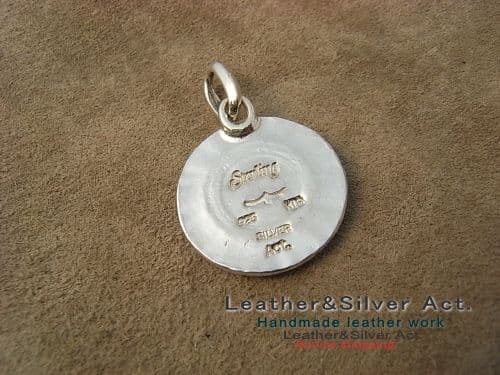 イーグル　ゴールド　ペンダントトップ　ネックレス　ハンドメイド　シルバー925