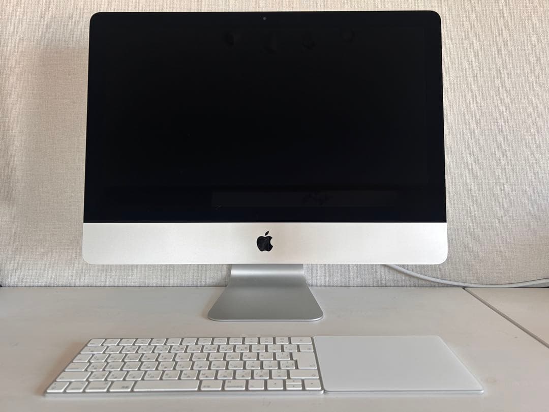 【トラックパッド/キーボード付】iMac 2019 4K 21.5 SSD256
