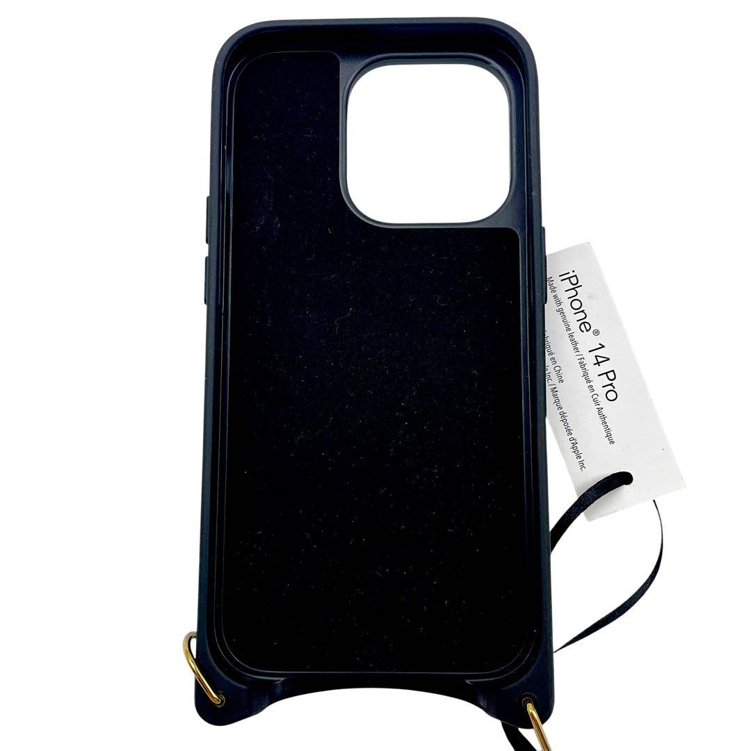 【未使用品】BANDOLIER レザー iPhone14Proケース ホワイト